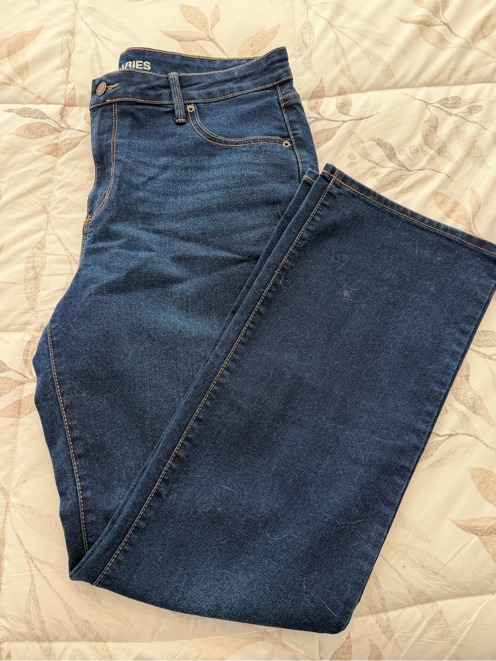 No Boundaries Dark Blue Straight Leg Women’s Jeans